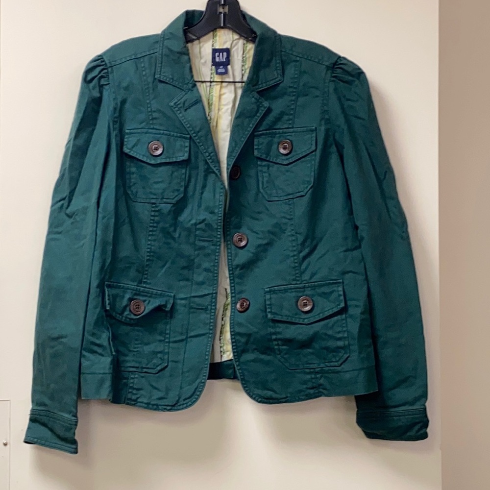 Gap Green Jacket Size 10 - image 1